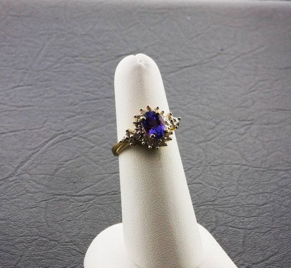 Ladies' Tanzanite Diamond Ring 1.84ctw DG95A