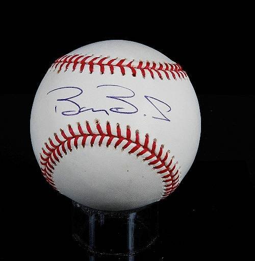 Barry Bonds Autographed Baseball