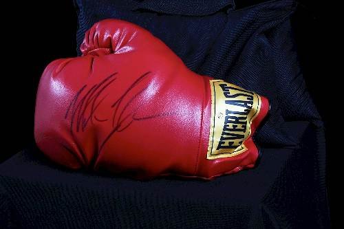 Mike Tyson Autographed Boxing Glove