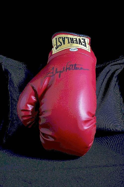 Floyd Patterson Autographed Boxing Glove