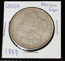 1889 Morgan Silver Dollar SD559