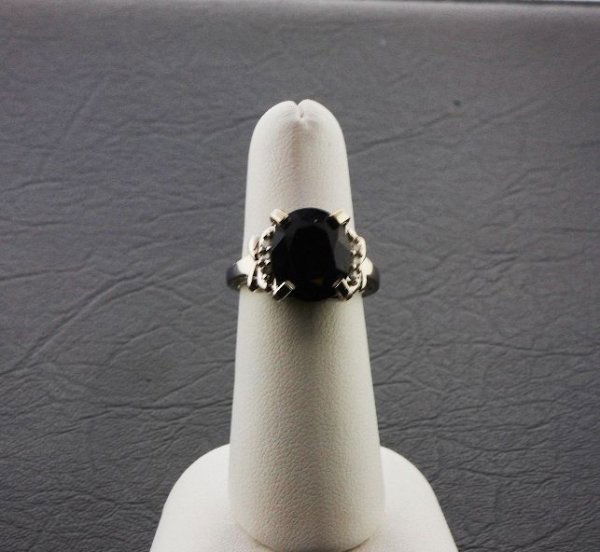 Ladies' Blue Sapphire Diamond Ring 5.25ctw DG86A