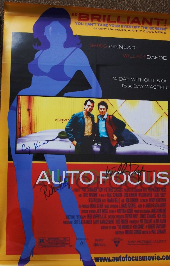 Auto Focus - Autographed Movie Poster Signed by Gr