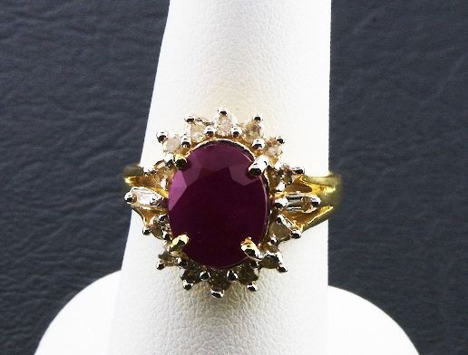 Ladies' Ruby Diamond Ring 5.37ctw DG72A