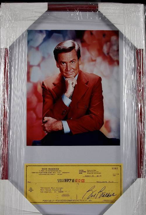 Bob Barker Autographed Photo Collage