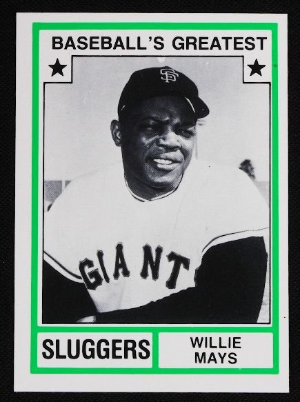 Vintage Baseball Card '83 TCMA Willie Mays C119