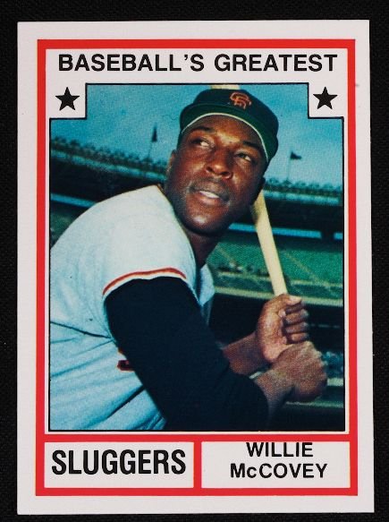 Vintage Baseball Card '83 TCMA Willie McCovey C135