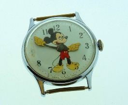 Vintage Mickey Mouse Watch Face MM1