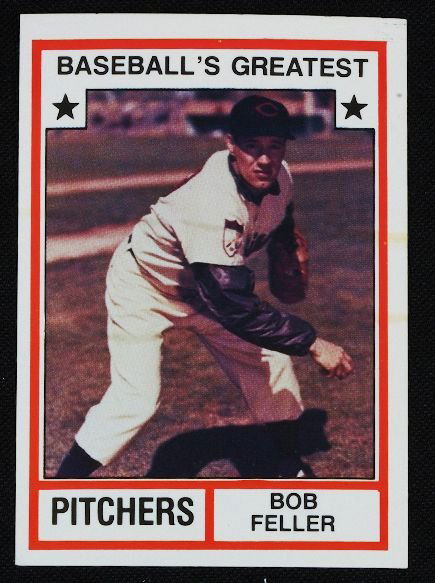 Vintage Baseball Card '83 TCMA Bob Feller C113