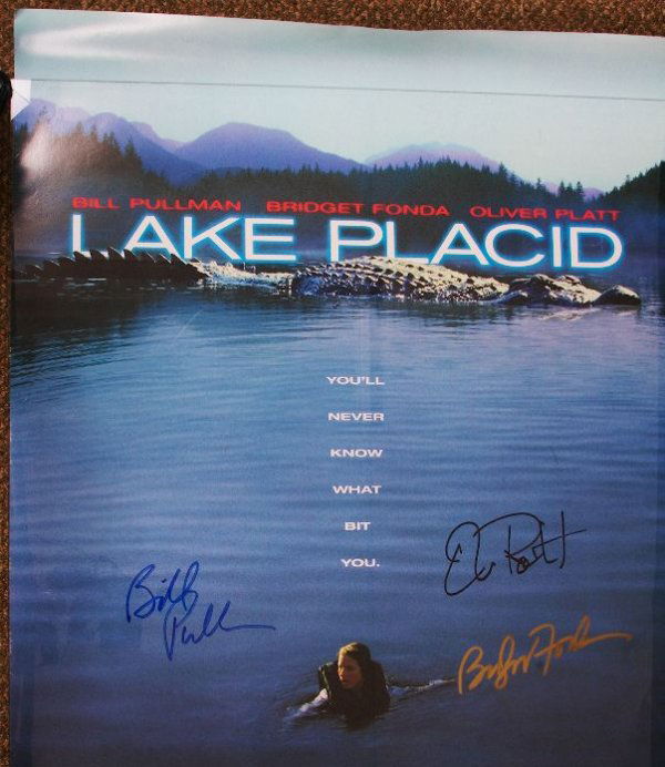 Lake Placid - Autographed Movie Poster Signed by B