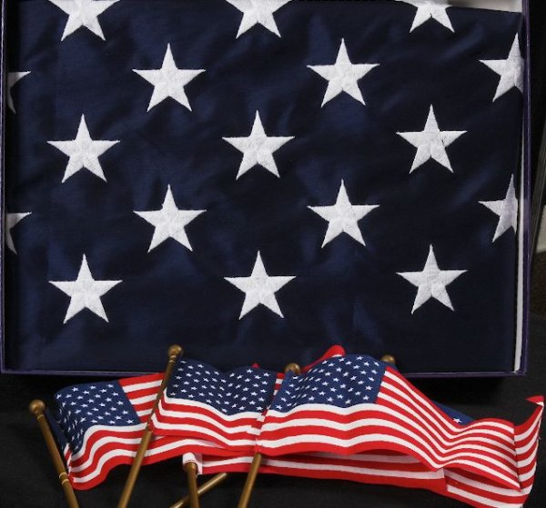 Official U.S. Congress 2007 Used Flag