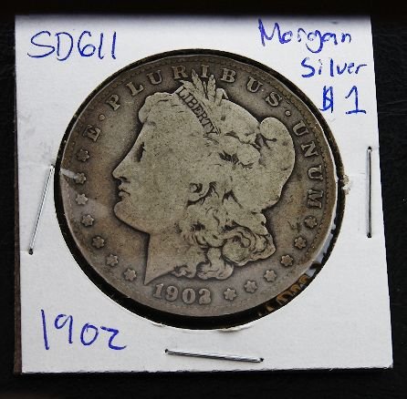 1902 Morgan Silver Dollar SH611