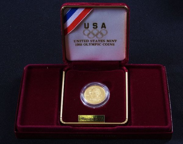 Olympic Gold Coin Mint 1988 Proof Set BD21