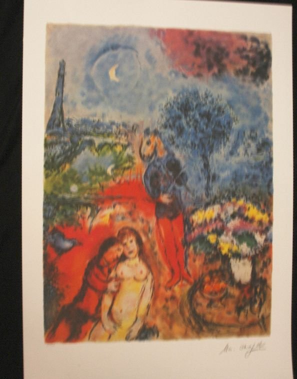 Marc Chagall Serenade Print