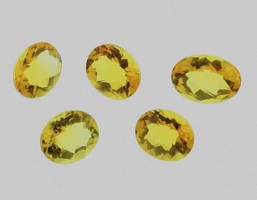 Citrine Parcel 5 Gemstones 23.25cts DL150