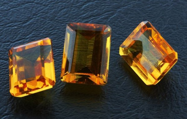 Citrine Parcel 3 Gemstones 23.95ctw DK308