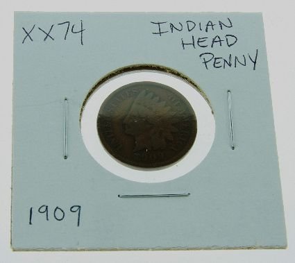1909 Indian Head Penny XX74