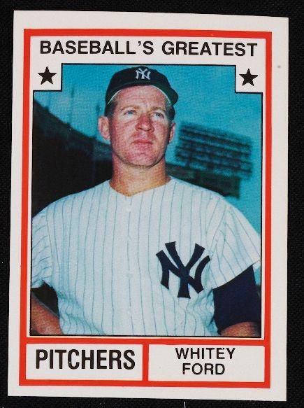 Vintage Baseball Card '83 TCMA Whitey Ford C114