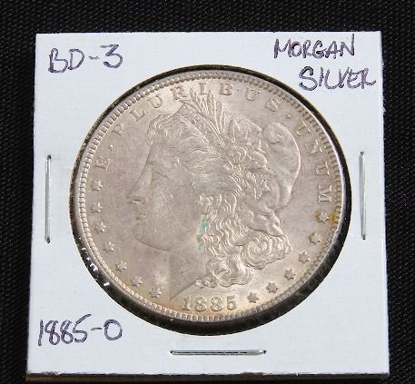 1885-O Morgan Silver Dollar BD3