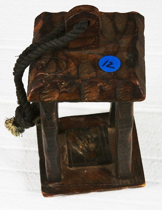 Wooden Candle Holder - GG