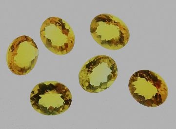 Citrine Parcel 6 Gemstones 25.24cts DL80