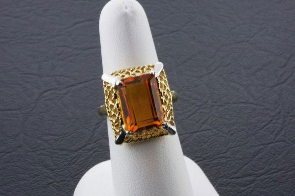 Ladies Citrine Ring 7.89ctw - DI88