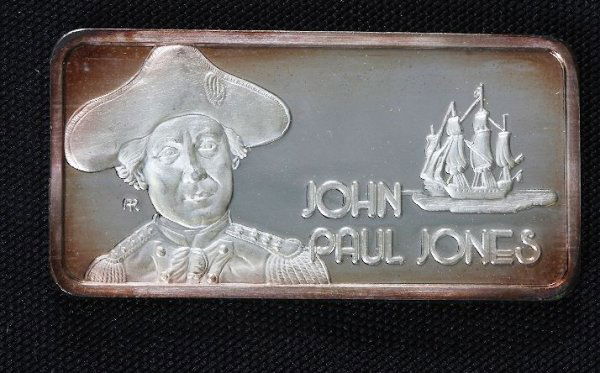 One Troy Oz. Pure Silver - John Paul Jones #65
