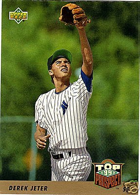 Derek Jeter 1993 Rookie Baseball Card