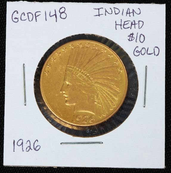 1926 Indian Head $10.00 Gold Coin GCDF148
