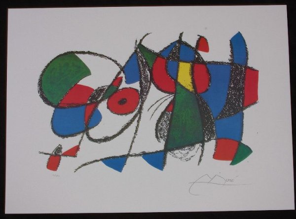 Joan Miro Volume II Litho VIII Print: Joan Miro Volume II Litho VIII Print As-Is Condition Thank you for viewing this auction. We appreciate your business. Thank you from Seized Assets Auctioneers.