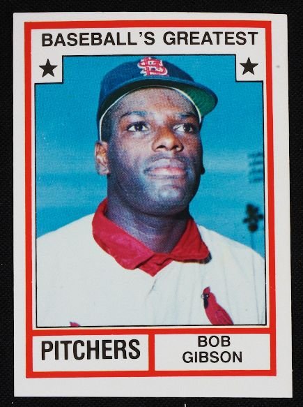 Vintage Baseball Card '83 TCMA Bob Gibson C110: Vintage Baseball Card '83 TCMA Bob Gibson C110 - Excellent Condition - Thank you for viewing this auction. We appreciate your business. Check out our future auctions from Seized Assets Auctioneers.
