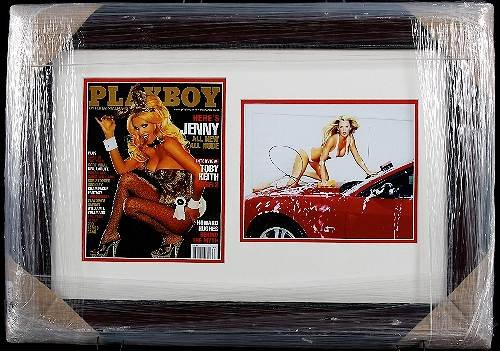 Jenny McCarthy Playboy Autographed Collage