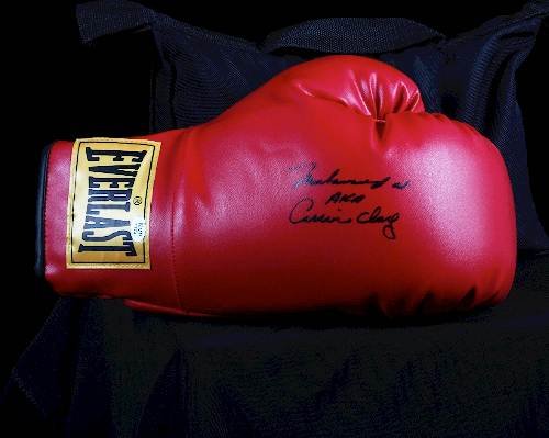 Muhammad Ali AKA Cassius Clay Autographed Boxing G