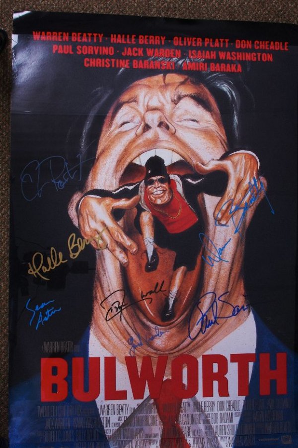 Bulworth - Autographed Movie Poster Signed by War: Bulworth - Autographed Movie Poster Signed by Warren Beatt, Hallie Berry & 5 others - As-Is Condition - Thank you for viewing this auction. We appreciate your business. Check out our future auctions f