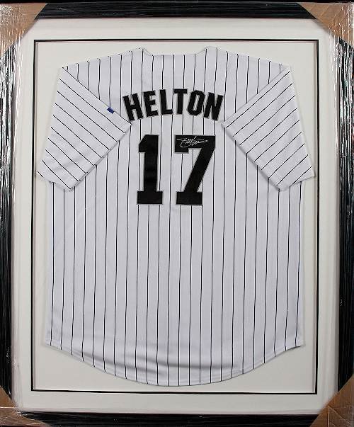 Todd Helton Autographed Rockies Jersey