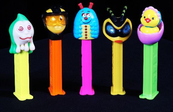 Lot of (4) Vintage Pez Dispensers - Funny Bugs: Lot of (4) Vintage Pez Dispensers - Funny Bugs - Excellent Used Condtion. Good paint, no cracks, working condition. - Thank you for bidding on this item and taking place in this auction. We appreciate
