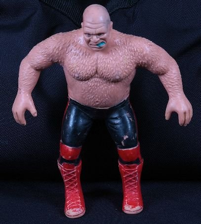 Vintage 1980's George The Animal Steele 7" Wrestli: Vintage 1980's George The Animal Steele 7 Wrestling Figurine - As-Is Condition. Thank you for viewing this auction. We appreciate your business. Check out our future auctions from Seized Assets Auctio
