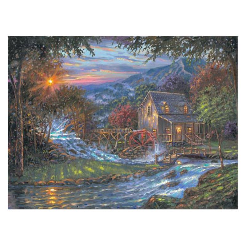 Change Of Seasons by Finale, Robert: Change Of Seasons by Finale, Robert. "Change Of Seasons" is an artist embellished limited edition giclee on stretched canvas by Robert Finale. The piece is hand signed, numbered SN 2/10, 3/10, and com