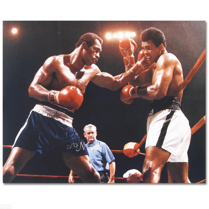 Norton Punching Ali by Ali, Muhammad: Norton Punching Ali by Ali, Muhammad. Own a piece of sports history with this Muhammad Ali and Ken Norton photo. Taken at the peak of his success as one of the greatest heavyweight championship boxers