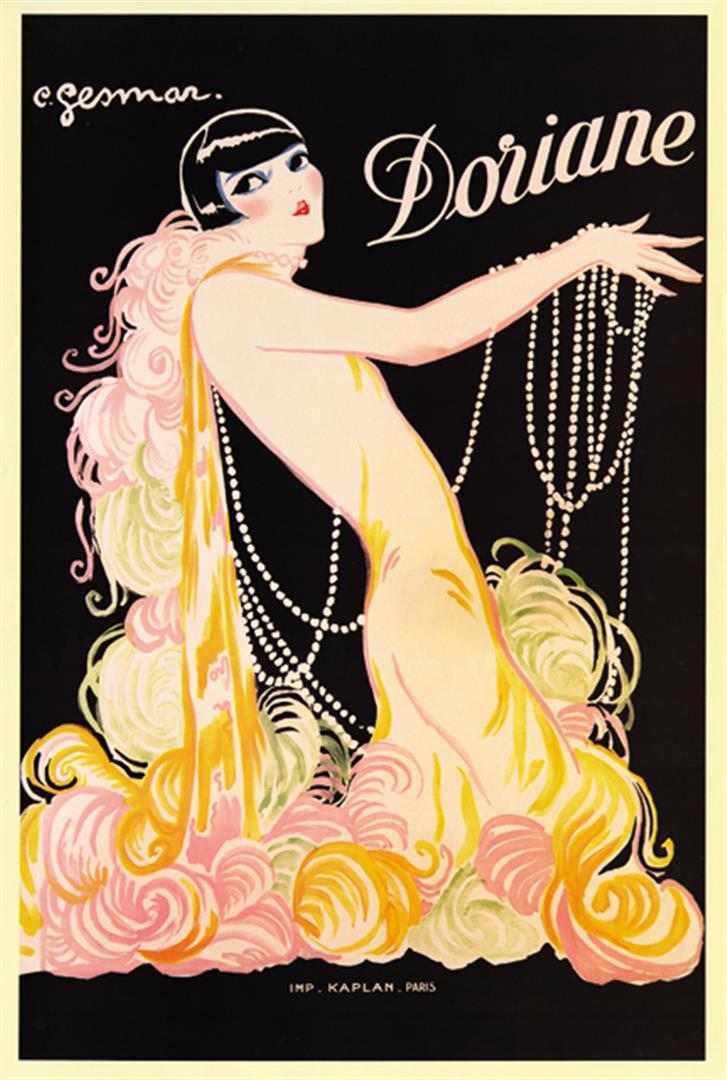 Charles Gesmar - Doriane: Artist: Charles Gesmar Title: Doriane Medium: Fine Art Giclee on Canvas Image Size: Approximately 20 inches x 13.5 inches Unframed on Unstretched Canvas Details: This is a beautiful Reproduction Gicle