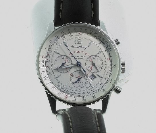 Breitling Montbrilliant Navitimer Watch W25 Full L: Breitling Montbrilliant Navitimer Watch W25 Full LOA - Beautiful Watch - Great Condition - Read Appraisal from AIG. - Thank you for viewing this lot. We have many great items for sale. Please check ou
