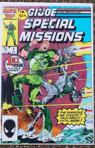 G.I. Joe Vintage Comic Book CB329: G.I. Joe Vintage Comic Book CB329 - Excellent Reading Condition. Nice color. - This Vintage Comic Book is in nice shape and a great collector's item. Thank you for viewing this lot. Be sure to check o