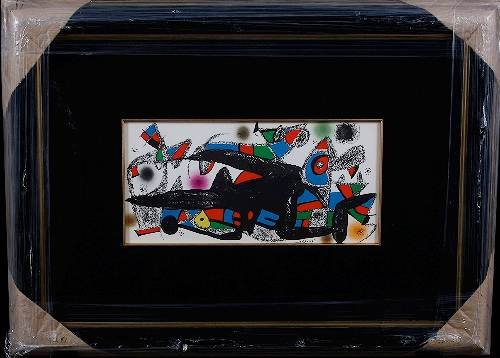 Joan Miro - Escultor Denmark: Joan Miro - Escultor Denmark - Excellent Condition - Thank you for viewing this auction. We appreciate your business. Check out our future auctions from Seized Assets Auctioneers.