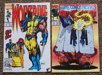 Wolverine Vintage Comic Books Lot (2) CB498: Wolverine Vintage Comic Books Lot (2) CB498 - Good Used/Handled Condition. - Thank you for bidding on this item. All of us here at Seized Assets Auctioneers appreciate your business and support. Be su