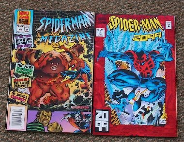 Spider-Man Vintage Comic Books Lot (2) CB463: Spider-Man Vintage Comic Books Lot (2) CB463 - Good Used/Handled Condition. - Thank you for bidding on this item. All of us here at Seized Assets Auctioneers appreciate your business and support. Be s