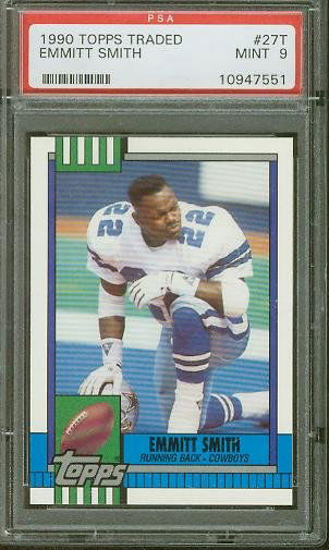 Emmitt smith sale rookie card