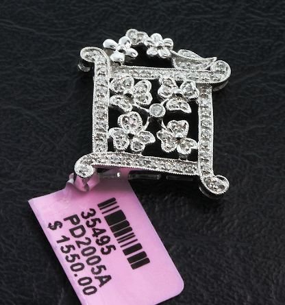 14KT White Gold Diamond & Pearl Pendant FJ156: 14KT White Gold Diamond & Pearl Pendant FJ156 - Great Condition - CM591GR - .30 Diamonds - Thank you for viewing this lot. We have many great items for sale. Please check our future auctions and listi