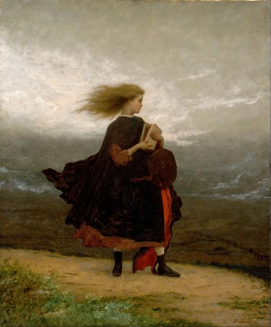 Eastman Johnson - The Girl I Left Behind Me: Artist: Eastman Johnson - Title: The Girl I Left Behind Me - The Fugitive Slaves - Medium: Fine Art Giclee on Canvas - Image Size: Approximately 20 inches x 16 inches - Framed: Unframed on Unstretched
