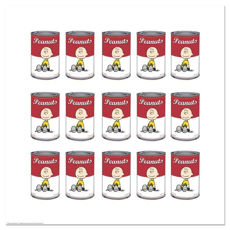 Peanuts Can by Peanuts: A vibrant and striking edition portraying the simple yet emotive art of Charles. M. Schulz, creator of PEANUTS . You'll love the color, it really POPS in person! It looks incredible on the wall and wi