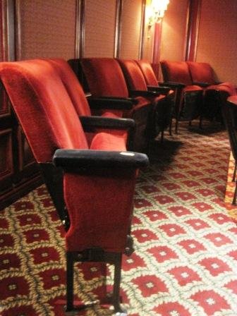 Vintage Theater Seats from Radio City Music Hall: Vintage Theater Seats from Radio City Music Hall #8 - 140SB - SB LOT 2E1027S - Vintage Theater Seats from Radio City Music Hall These were purchased from the theater when they did the theater was rebo